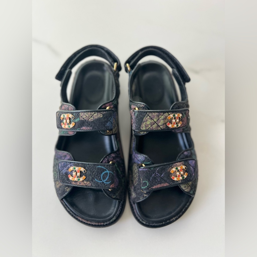 Rare Chanel dad Sandals